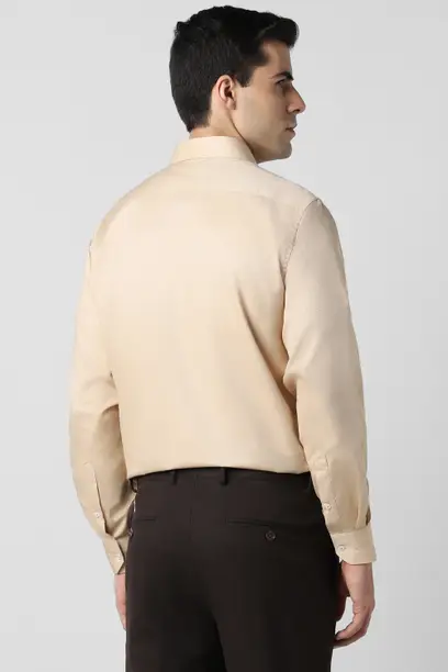 Van Heusen - Tailored Fit Plain Poplin Shirt